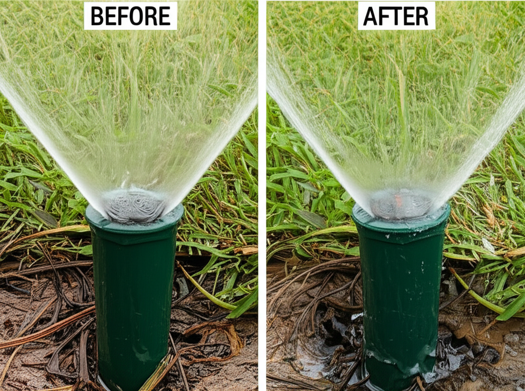 Fixing Low Head Drainage in Commercial Sprinklers: Stopping Water Waste & Soggy Spots